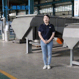 直线振动筛现场