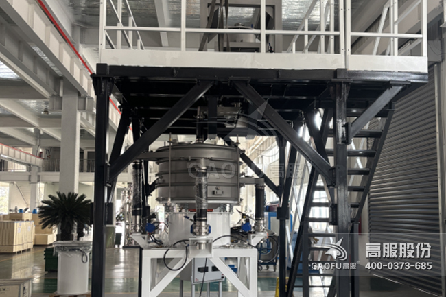 惰气保护密闭防爆筛分系统 (2)