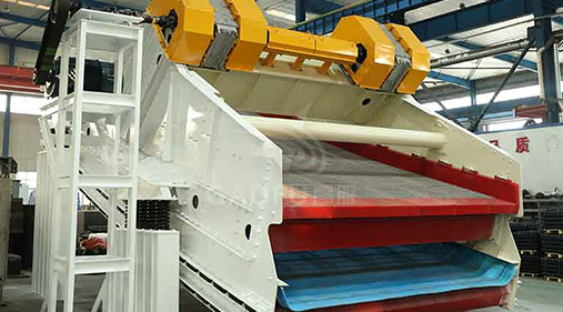 香蕉振动筛筛分解决方案的核心设备