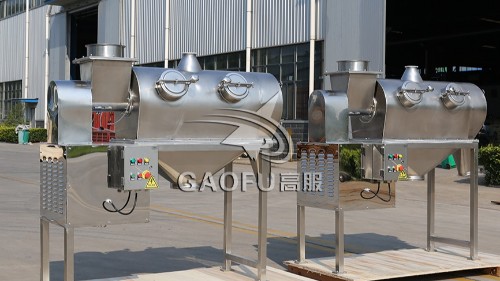 氧化镁气流筛分机怎么选？高服卧式气流筛适配粉体分级除杂